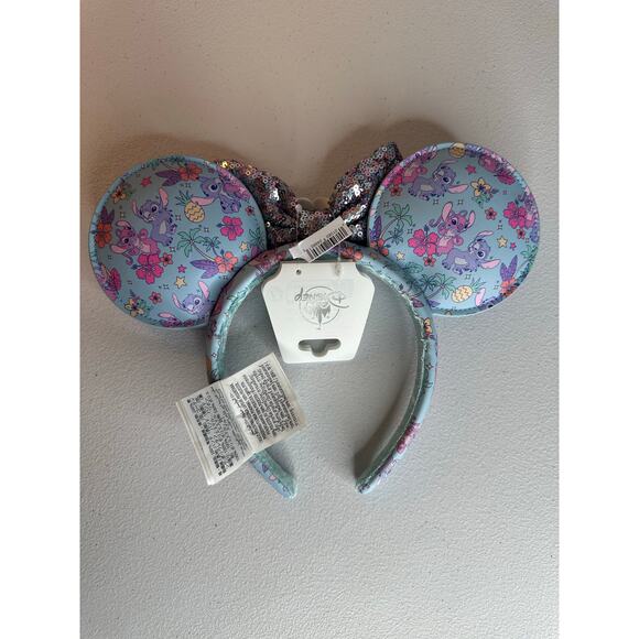 Disney Parks Ears Stitch and Angel New 2026